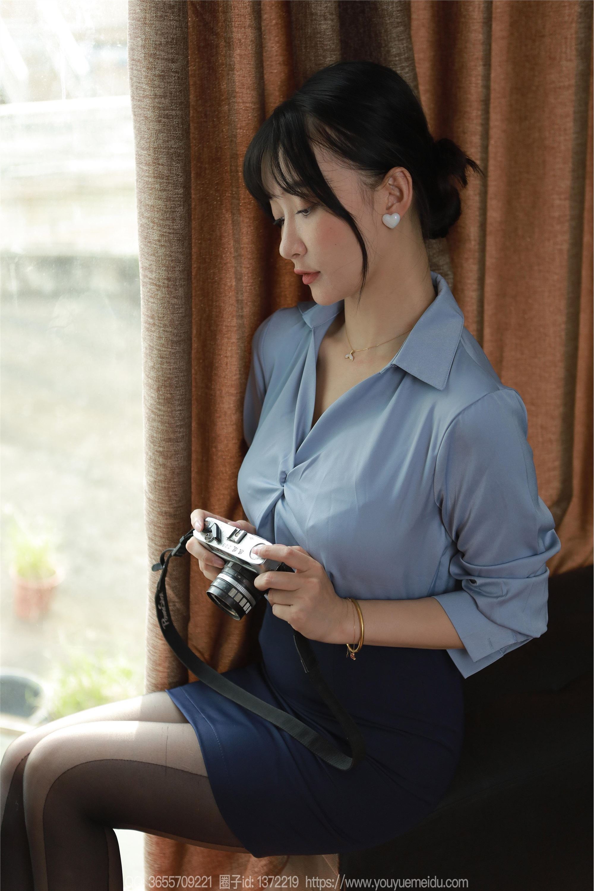 IESS异思趣向  2024.08.20 丝享家 1825 秋秋《美女记者》